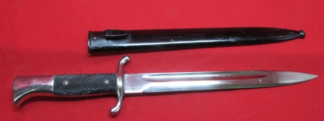  German WWII Fireman's Bayonet, Paul Seilheimer Mfg. — image 4
