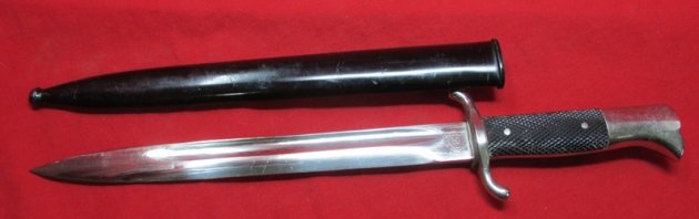  German WWII Fireman's Bayonet, Paul Seilheimer Mfg. — image 6