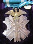 Japanese WWII, Order of the Golden Kite 7th Class, Cased