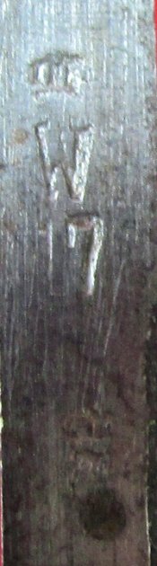  German WWI S84/98 Bayonet, WWII Scabbard, Heller Marienthal Mfg — image 7