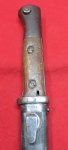 German WWI S84/98 Bayonet, WWII Scabbard, Heller Marienthal Mfg