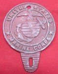 US WWII-Korean War USMC License Plate Topper