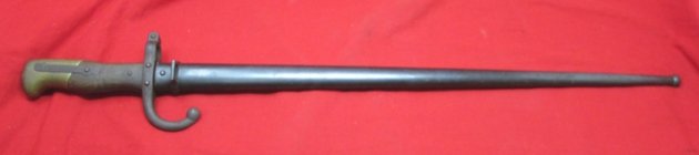  French M1874 Gras Bayonet St Etienne 1876, Non-Matching — image 2