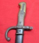 French M1874 Gras Bayonet St Etienne 1876, Non-Matching