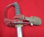 Swiss M1889 Army Officers Sword, Alexander Coppel Mfg, Original Knot