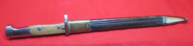  German Pre WWI South American Contract Bayonet, Weyersburg Mfg — image 2