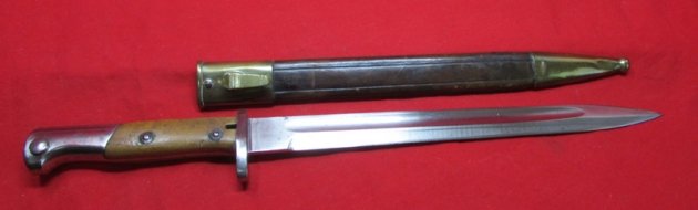  German Pre WWI South American Contract Bayonet, Weyersburg Mfg — image 4