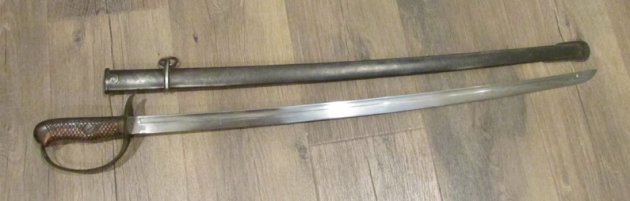  Japanese WWII Type 32 Army Sword, Otsu Model, Matching Numbers — image 5