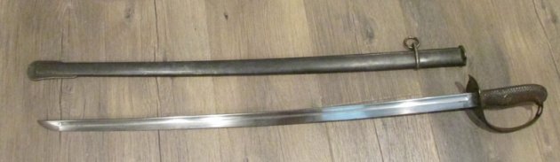  Japanese WWII Type 32 Army Sword, Otsu Model, Matching Numbers — image 6