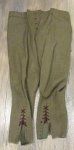 US WWI Era Army Issue Wool Breeches, Phila.QMD