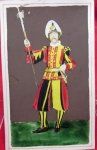 European Hand Colored CDV, Papal Swiss Guard