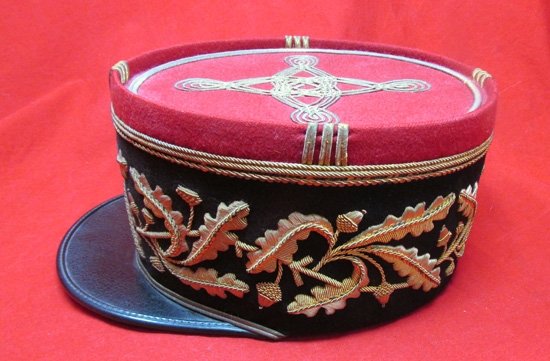  French General Officers Kepi, Wire Embroidery — image 6
