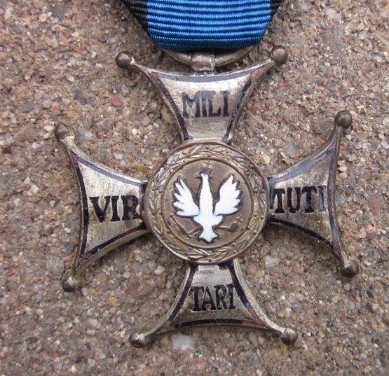  Poland, Vertuti Militari 5th Class, 1920's-30's, Numbered Reverse — image 3