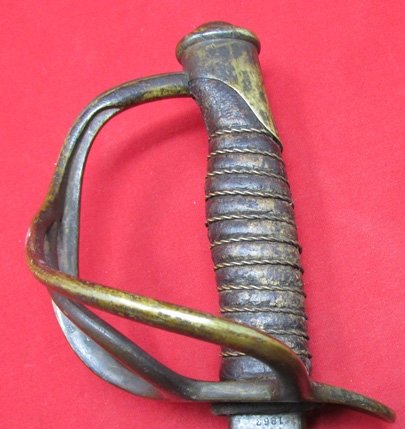  US Civil War M1860 Ames Cavalry Sword, 1863 — image 7