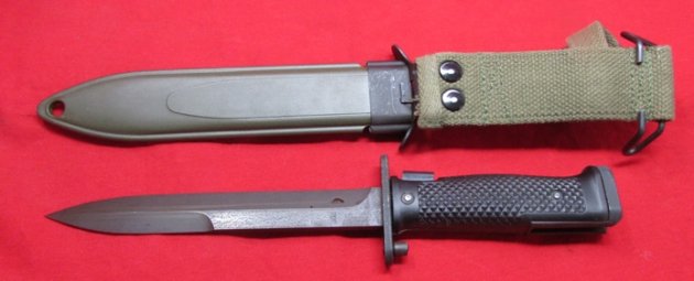  US Cold War M5A1 Bayonet & Scabbard, W-Germany Marked — image 5