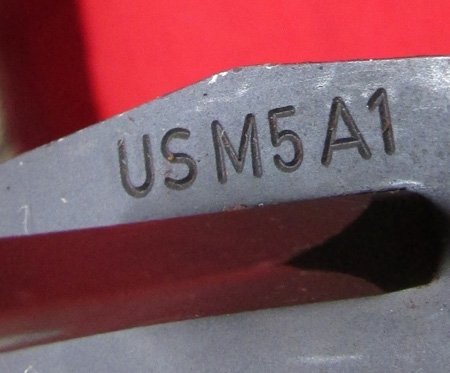  US Cold War M5A1 Bayonet & Scabbard, W-Germany Marked — image 7