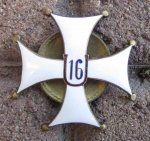 Polish Regimental Badge, Collectors Copy, 16th Cavalry Panasiuk
