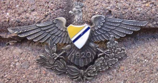  Polish Regimental Badge, Collectors Copy, 27th Cavalry Regiment, Panasiuk — image 2