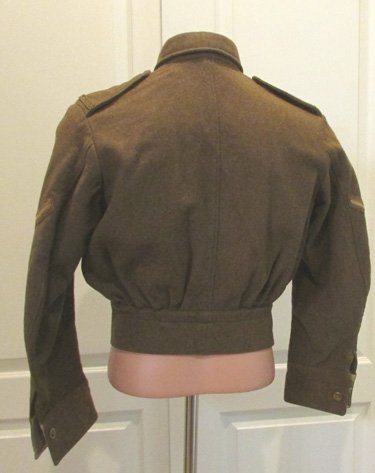  British WWII Army Royal Signals  Battle Dress Blouse — image 5