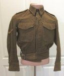 British WWII Army Royal Signals Battle Dress Blouse