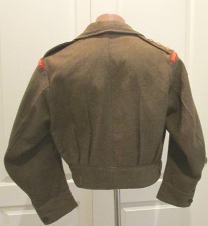  British WWII 1940 Pattern Battledress, East Surrey Rgt, Captain — image 6