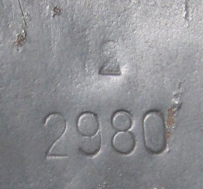  German WWII Luftwaffe M1935 Double Decal Helmet, ET64, WERKSTATT — image 6