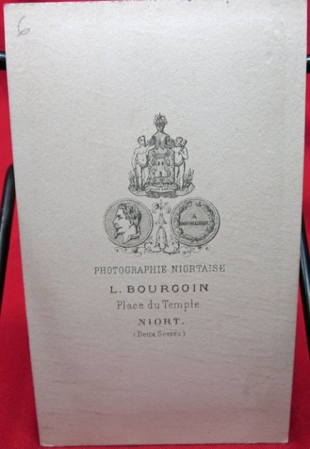  French 2nd Empire CDV, Lancer NCO & Dog, Paris Photographer — image 3