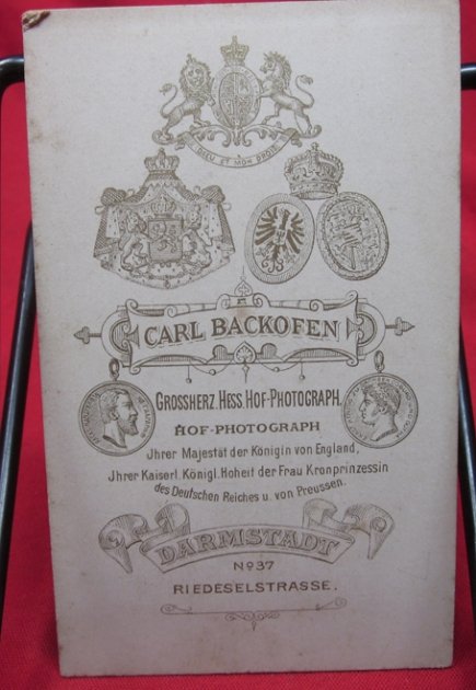  German Franco Prussian War CDV, Non-Combatant Iron Cross 2nd Class Winner — image 3