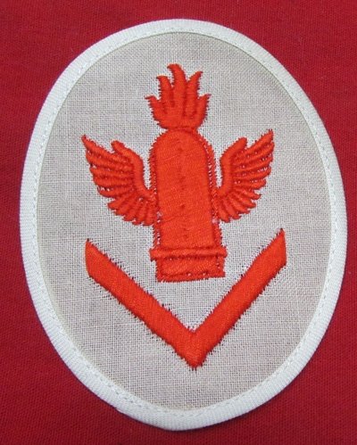  WWII Kriegsmarine Sleeve Rate, Gun Captain, Light Flak Artillery — image 2