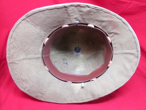  Italian WWII Tropical Pith Helmet, Fascist Colonial Infantry — image 6