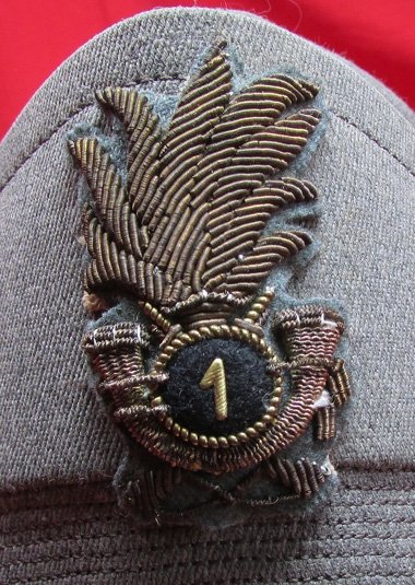  Italian WWII Bersaglieri Officers Bustina, 1st Lieutenant — image 3