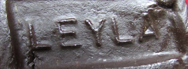  German WWII Composition Toy Soldier, Fahnentrager, Infantry Flag,  LEYLA mfg. — image 5