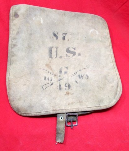  US Indian Wars P1878 Haversack, Co. G, 49th Iowa Infantry, Spanish-American War — image 2