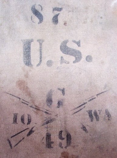  US Indian Wars P1878 Haversack, Co. G, 49th Iowa Infantry, Spanish-American War — image 3