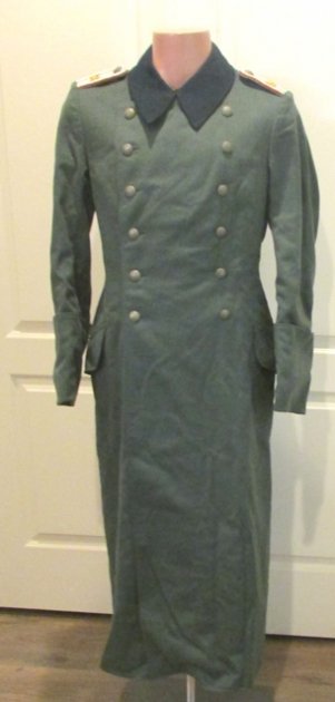  German WWII Army Officer M1936 Overcoat, Identified — image 2
