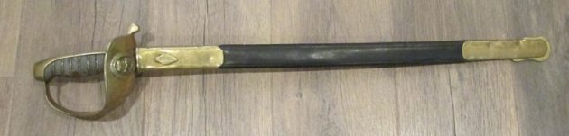  Danish 1882 Pattern Navy Cutlass, WKC Solingen Mfg. — image 4