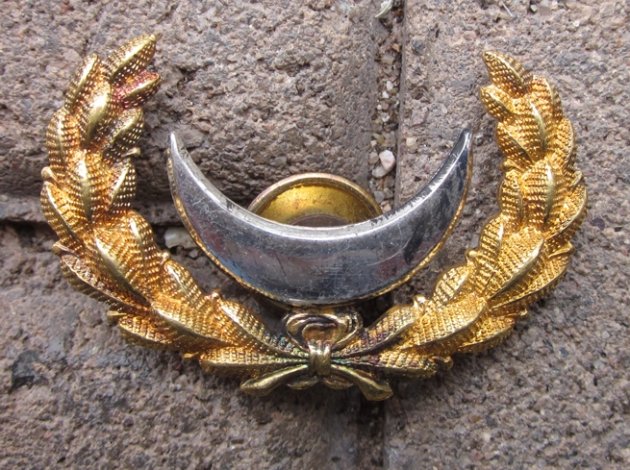  US 1902 Commissary Sergeant Forage Cap Insignia — image 2