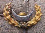 US 1902 Commissary Sergeant Forage Cap Insignia