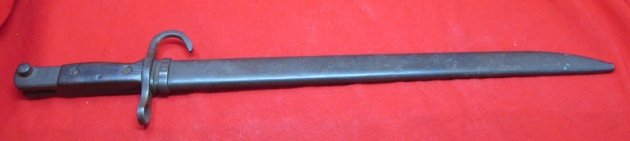  Japanese WWII Type 30 Bayonet & Scabbard, Kokura Hourglass — image 2