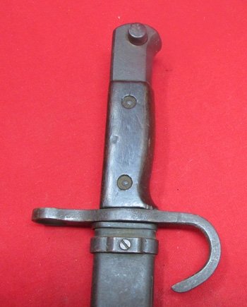  Japanese WWII Type 30 Bayonet & Scabbard, Kokura Hourglass — image 3