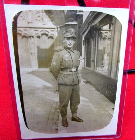  German WWII Real Photo, Gebirgsjager 1941 — image 2