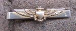 US Post WWII Era Navy Aviator Tie Bar, H-H Logo