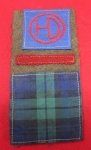 British WWII Highland Division Formation Sign, Black Watch