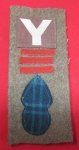 British WWII Formation Sign, 5th Division, Highland Unit