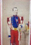 French 2nd Empire Hand Colored CDV, Imperial Guard Lancer