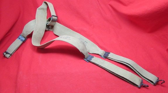  US WWI M1918 Cartridge Belt Suspenders MILLS Mfg. 1918 — image 4