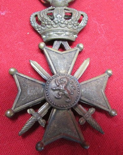  Belgian WWI, Croix de Guerre — image 3