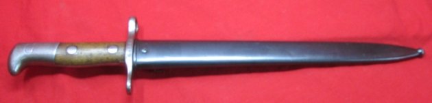  Swiss, M1889 Schmidt-Rubin Rifle Bayonet, Waffenfabrik Neuhausen — image 2