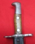 Swiss, M1889 Schmidt-Rubin Rifle Bayonet, Waffenfabrik Neuhausen