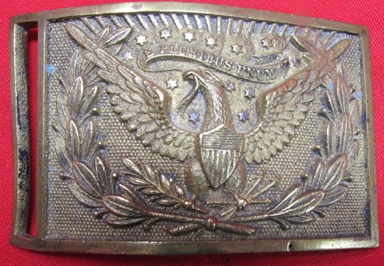  US Civil War Era, Officers Pattern, 1851 Eagle Belt Plate — image 2